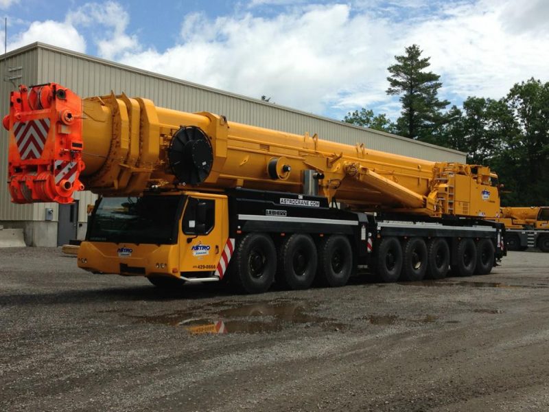 Large Yellow Crane