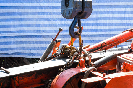 Crane Lifting Heavy Load 