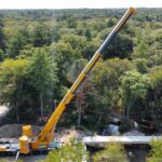770 ton Liebherr crane extended